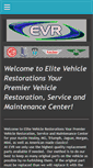 Mobile Screenshot of elitevehiclerestorations.com
